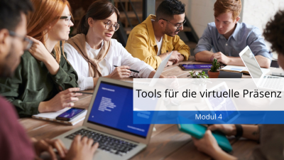 In diesem Modul erfahren Sie, welche technischen Möglichkeiten zur Interaktion Sie überhaupt in der virtuellen Präsenzlehre haben – sei es mithilfe der Videokonferenzsoftware oder externer Tools.