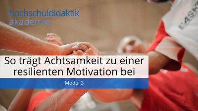 Hier schauen wir uns, wie versprochen, die zugrundeliegende Forschung und Theorie an - denn Achtsamkeit wurde intensiv und vielseitig erforscht. Außerdem erfahren Sie, wie Sie Ihre Studierenden mithilfe der Achtsamkeit motivieren können, und wie Sie ihnen zu einem flexiblen, offenen Denken verhelfen können, indem Sie ihre Ambiguitätstoleranz fördern.