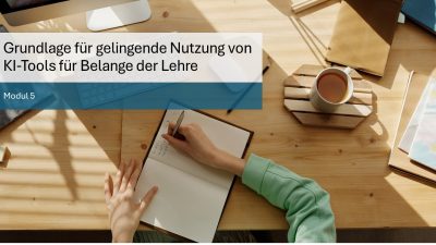 Die Angemessenheit von Outputs von KI-Tools im Kontext von Lehre kann nur auf der Grundlage der jeweils spezifischen Voraussetzungen der Lehr-Lern-Situation und den formulierten angestrebten Lernzielen/Kompetenzen bewertet werden. Deshalb unterstütze ich Ihre Lehrenden in diesem Modul dabei, die Voraussetzungen zu klären und gute Lernziele zu formulieren.
